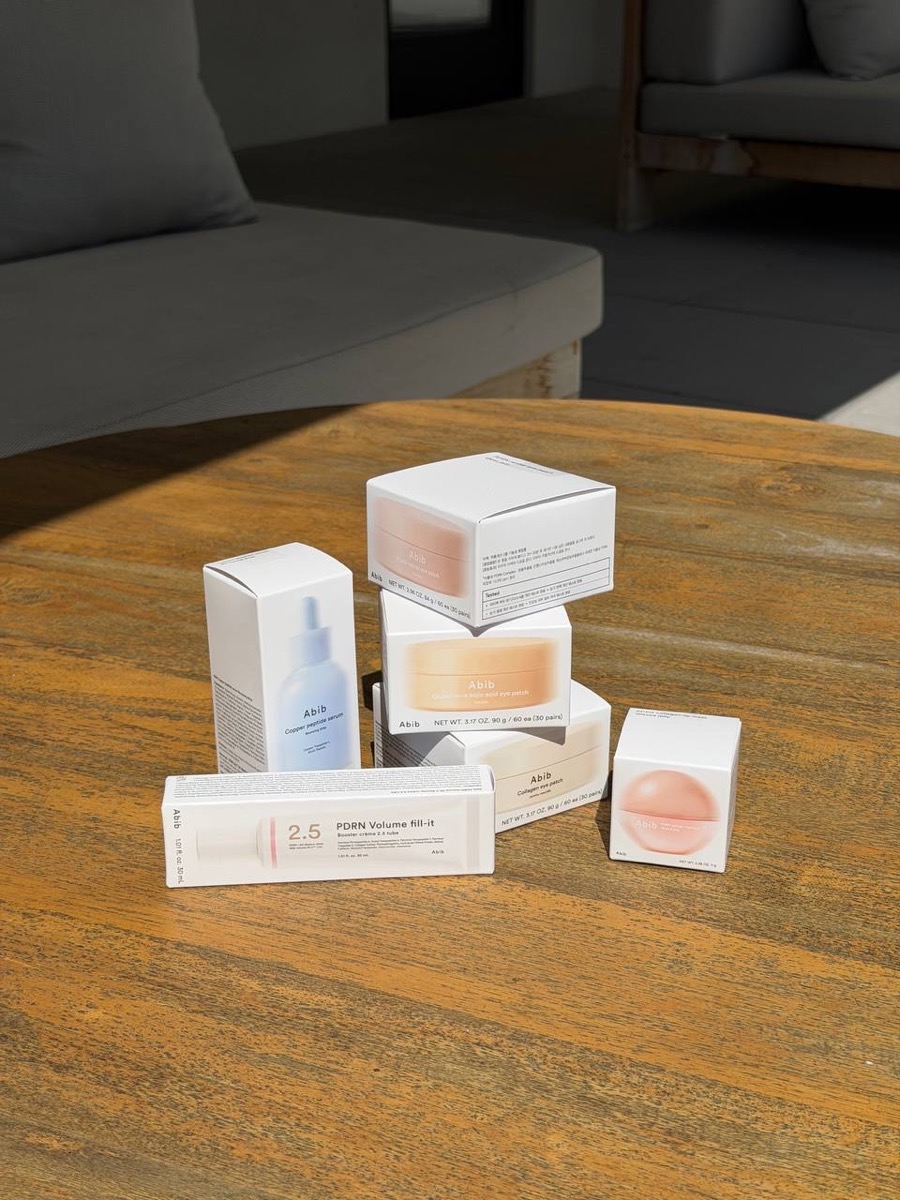 Abib skincare set — UGC photo by Valerie