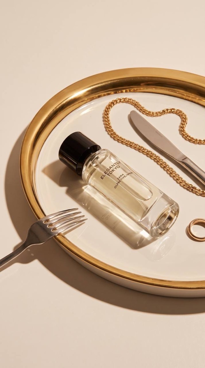 Zara fragrance flat lay — UGC photo by Valerie