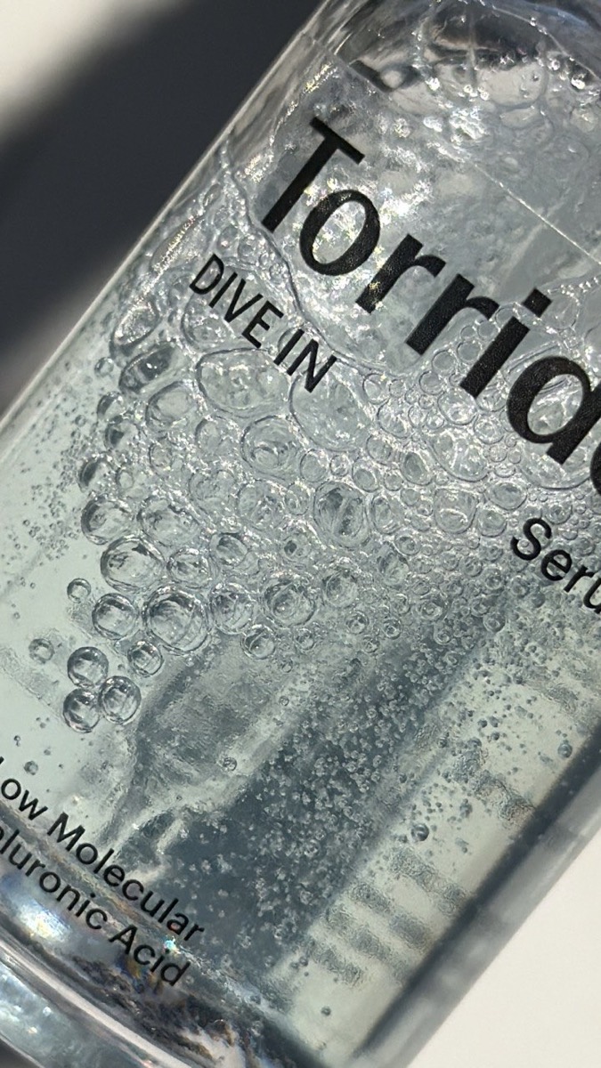 Torriden serum macro — UGC photo by Valerie