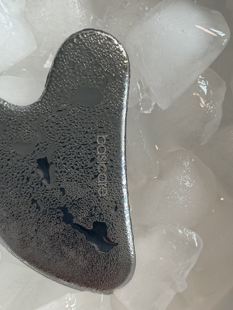 BasiCare gua sha on ice — UGC photo by Valerie