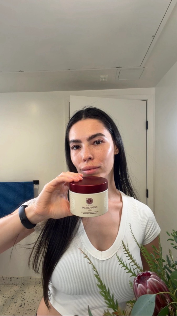 TIELA body cream — UGC photo by Valerie