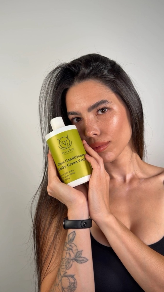 BelleVie gloss conditioner — UGC photo by Valerie